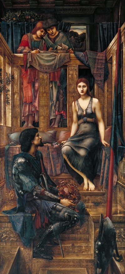 Re Cophetua e la mendicante da Edward Burne-Jones