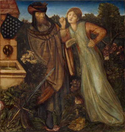 Re Marco e la bella Isotta da Edward Burne-Jones