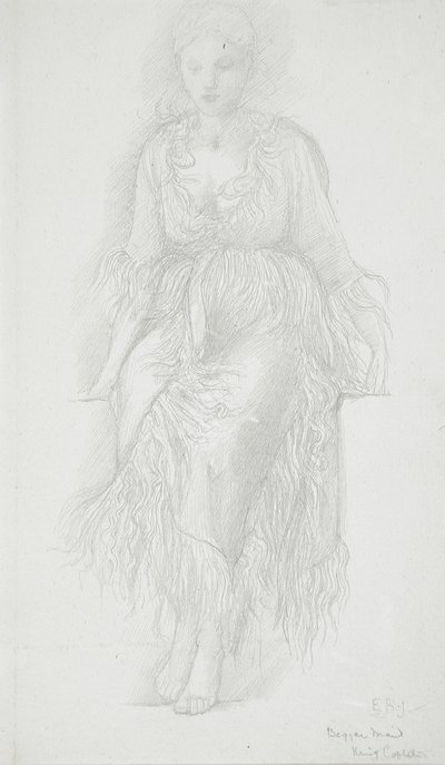 Donna seduta da Edward Burne-Jones