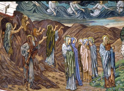 Asceti e le donne sante da Edward Burne Jones