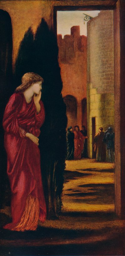 Danae e la torre di bronzo, 1872 da Edward Burne Jones