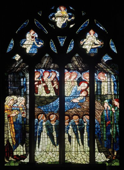 La Natività da Edward Burne Jones