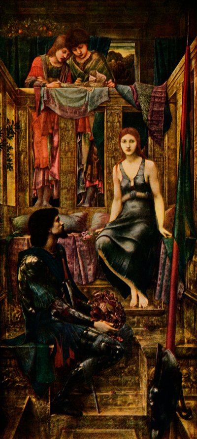 Re Cophetua e la mendicante da Edward Burne Jones