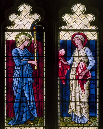 Oxford, Harris Manchester College, Libertà e Verità da Edward Burne Jones