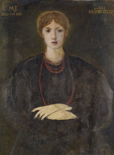 Ritratto di Georgiana Burne-Jones (1840-1920) da Edward Burne Jones