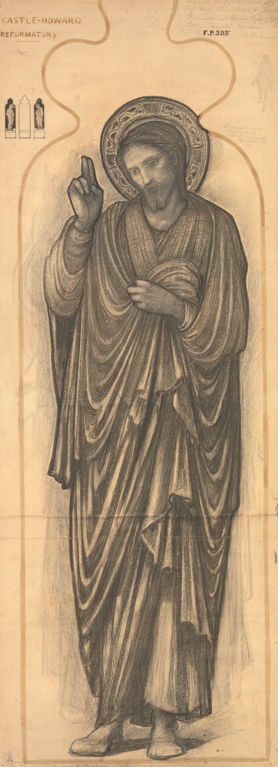 Salvator Mundi da Edward Burne Jones