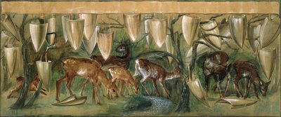 Studio per gli Arazzi del Santo Graal da Edward Burne Jones