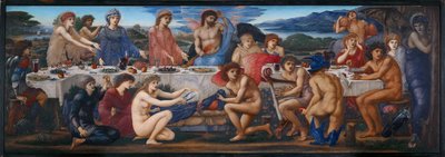 La festa di Peleo da Edward Burne-Jones