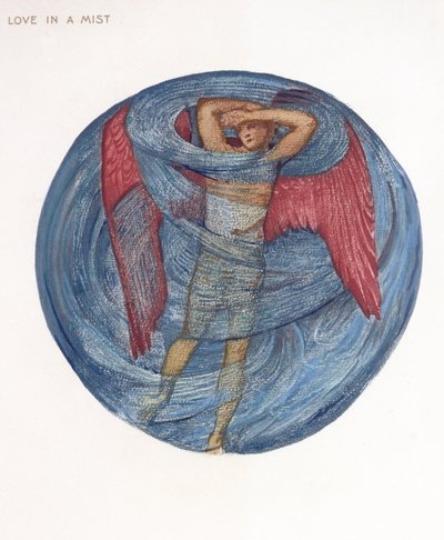 Il Libro dei Fiori: I. Amore in un Velo, 1905 da Edward Burne Jones