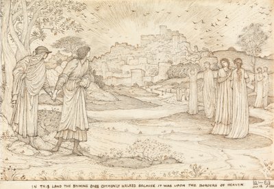 La Terra di Beulah da Edward Burne Jones
