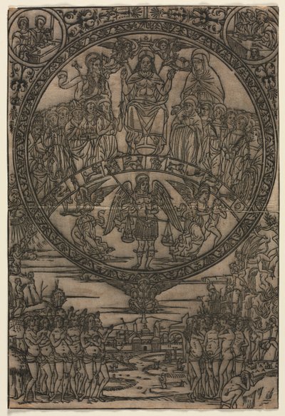 Il Giudizio Universale alla Presenza dei Santi e dell
