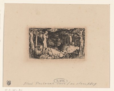 La vita rurale da Edward Calvert (signed by artist)