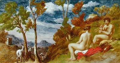 Un idillio rurale da Edward Calvert