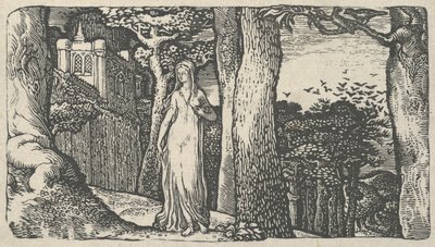 Signora con le torri da Edward Calvert