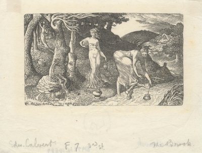 Il ruscello da Edward Calvert
