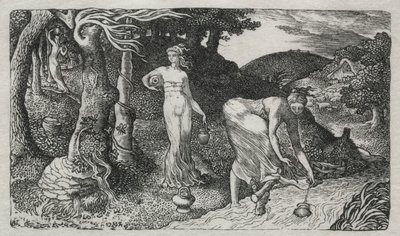 Il ruscello, 1829 da Edward Calvert
