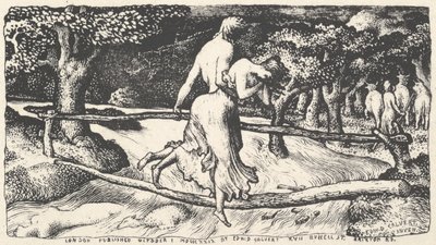 Il diluvio, 1829 da Edward Calvert