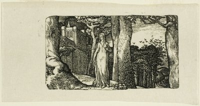 La signora e le torri da Edward Calvert