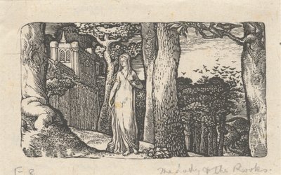 La Signora e i Corvi da Edward Calvert