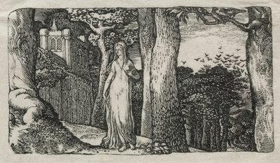 La signora e le torri, 1829 da Edward Calvert
