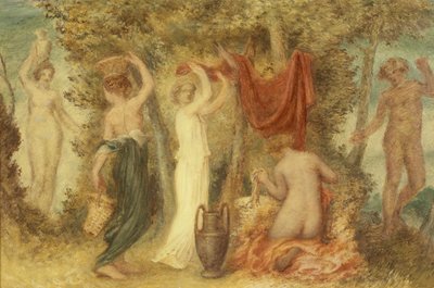 Offerte votive - Scena classica da Edward Calvert