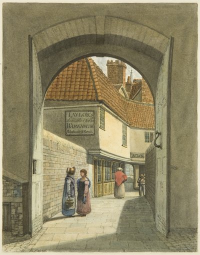 Ponte e cancelli di Bridewell da Edward Cashin