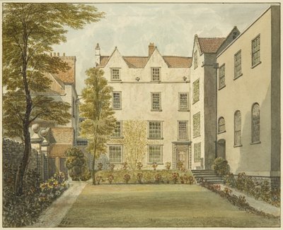 Facciata del giardino del Penitenziario, Via Magdalen da Edward Cashin
