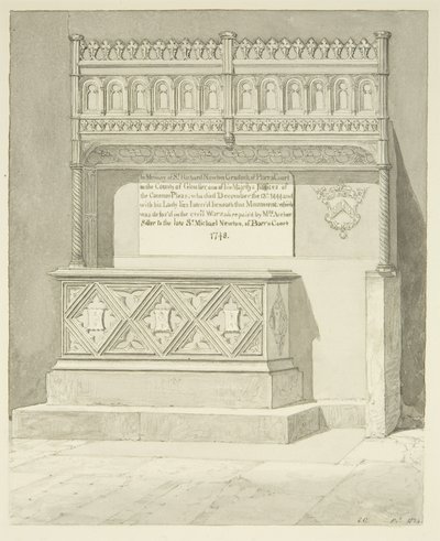 Monumento a Sir Richard Newton Cradock da Edward Cashin