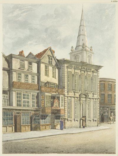 Vecchia Casa del Consiglio, demolita nel 1824 da Edward Cashin