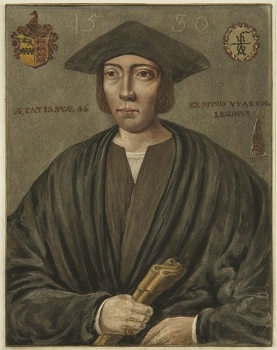 Ritratto di Nicholas Thorne, Scuola di Grammatica, Via Unity da Edward Cashin