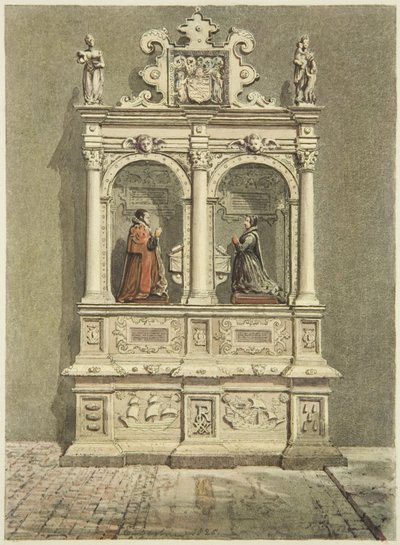 Monumento di Robert Aldworth nella Chiesa di San Pietro da Edward Cashin