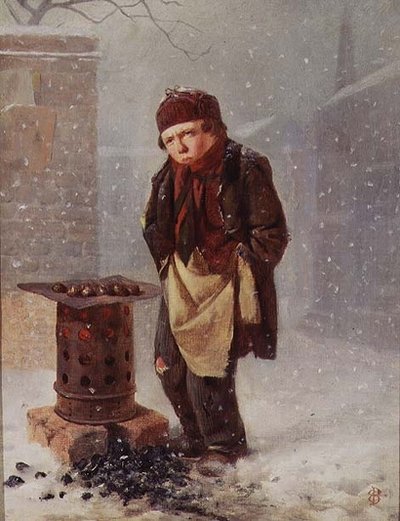 Il venditore di castagne da Edward Charles Barnes