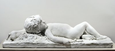 Fauno dormiente (gesso) da Edward Clark Potter