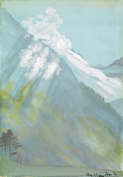 Saas-Fee, Svizzera da Edward Clifford
