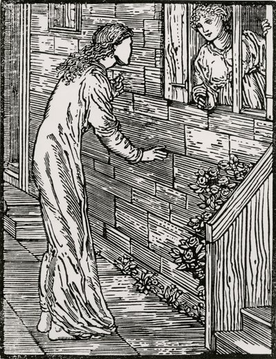 Arriva al Secondo da Edward Coley (after) Burne Jones