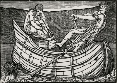 La Testa che Si Alza da Edward Coley (after) Burne Jones