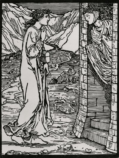 La Torre Parlante da Edward Coley (after) Burne Jones