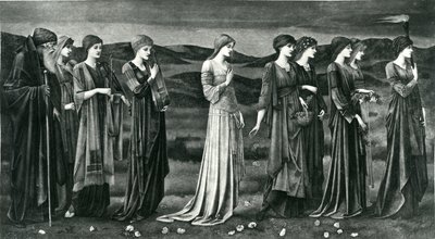 Il Matrimonio di Psiche da Edward Coley (after) Burne Jones