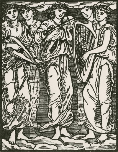 Senza titolo da Edward Coley (after) Burne Jones