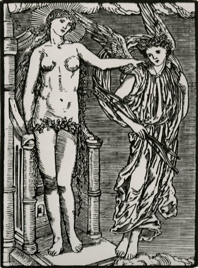 Venere invia Cupido a Psiche da Edward Coley (after) Burne Jones