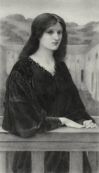 Vespertina Quies da Edward Coley (after) Burne Jones