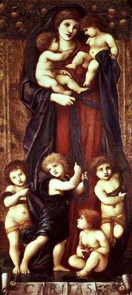 Carità da Edward Coley Burne Jones