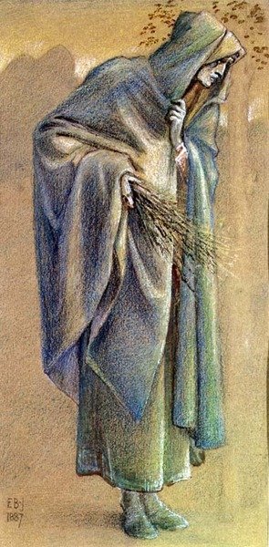 Figura incappucciata da Edward Coley Burne Jones