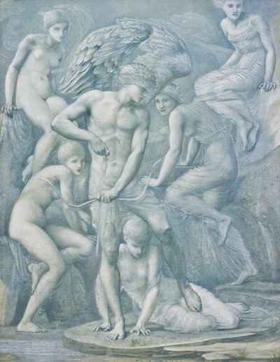I campi di caccia di Cupido da Edward Coley Burne Jones