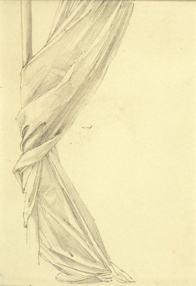 Studio di drappeggio da Edward Burne Jones