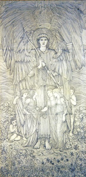 Amore che muove il sole da Edward Coley Burne Jones