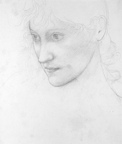 Ritratto di Laura Tennant da Edward Coley Burne Jones