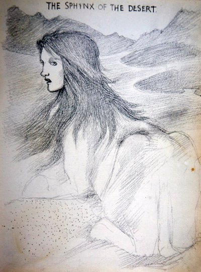 Sfinge del Deserto da Edward Coley Burne Jones