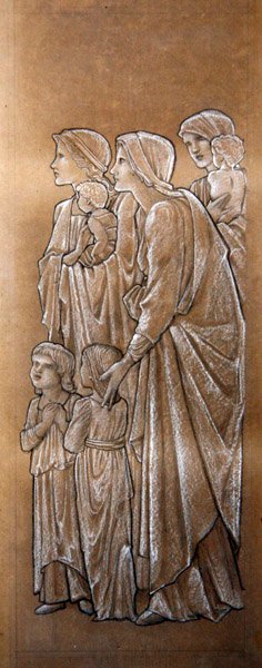 Lasciate che i bambini vengano a me da Edward Coley Burne Jones