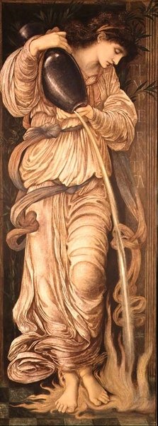 Temperanza, c.1867 da Edward Coley Burne Jones